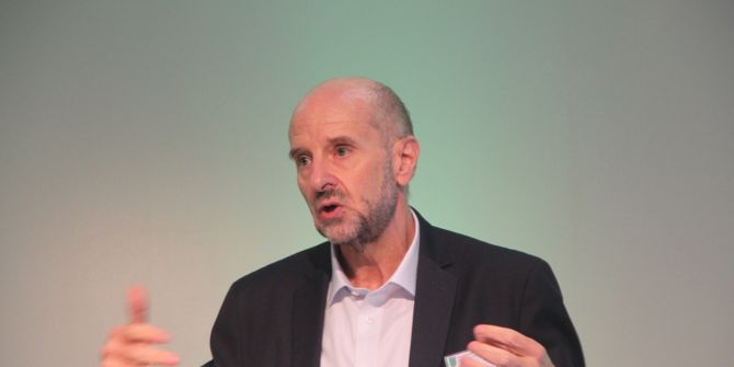 Adriano Aguzzi am Eröffnungsanlass des ISAB. ⋌we