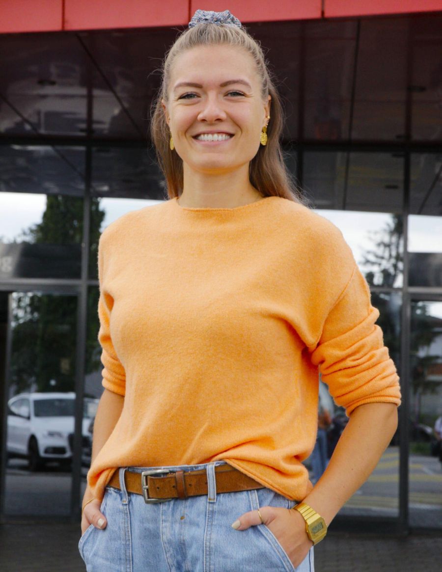 Annalena Bürki: «Diese Verbundenheit mit der lokalen Bevölkerung möchte ich unbedingt weiter pflegen.» Joel Dreier
