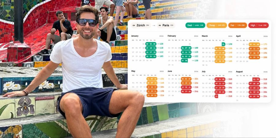 Eloy Rubio, Gründer des Start-ups Weekend Flights, will die Suche nach günstigen Wochenendflügen vereinfachen. Bild: zVg