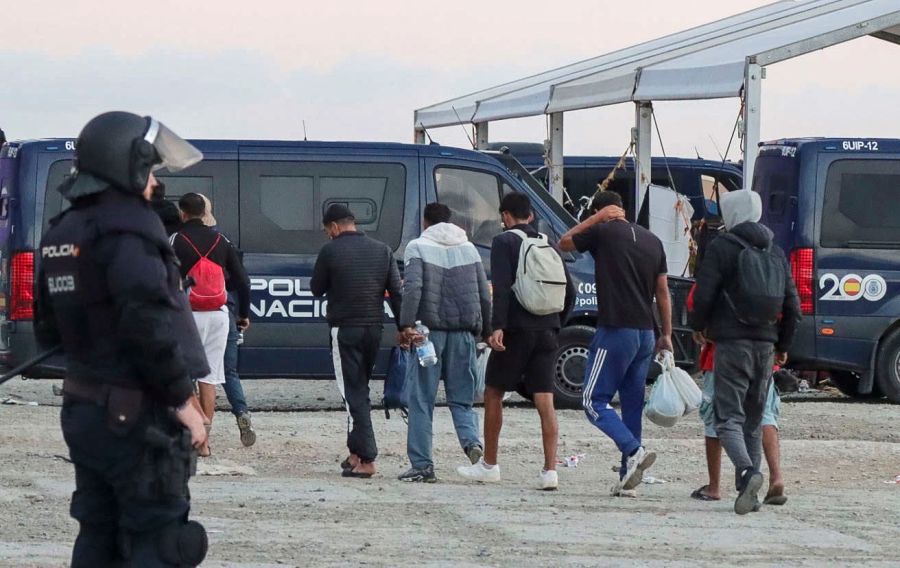 Ceuta Migranten