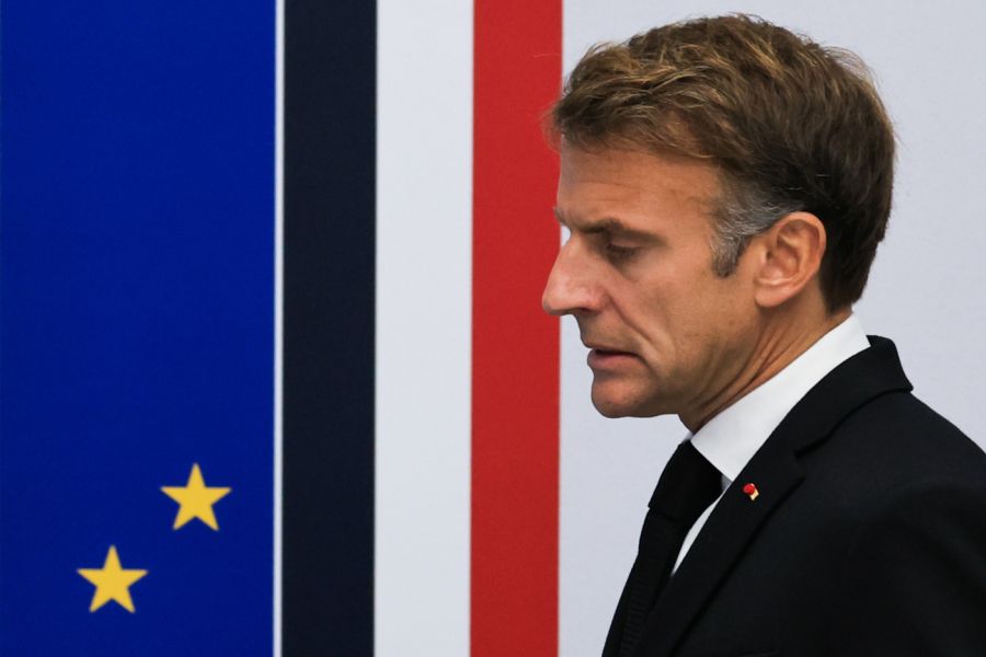 Präsident Emmanuel Macron muss versuchen zu retten, was noch zu retten ist.