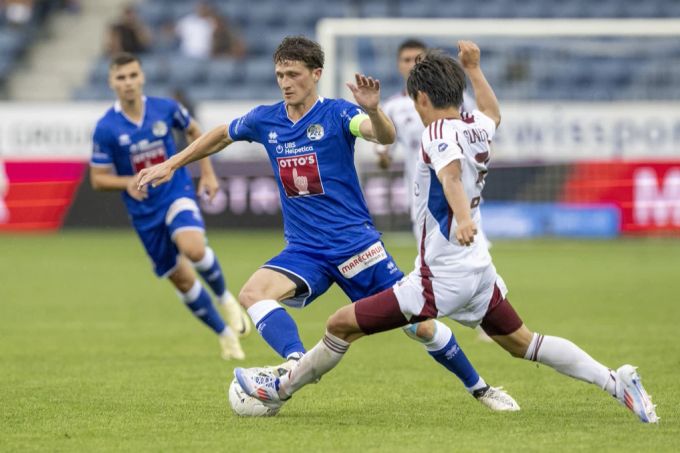 Pius Dorn führt den FC Luzern diese Saison als Captain an. FC Luzern Pius Dorn
