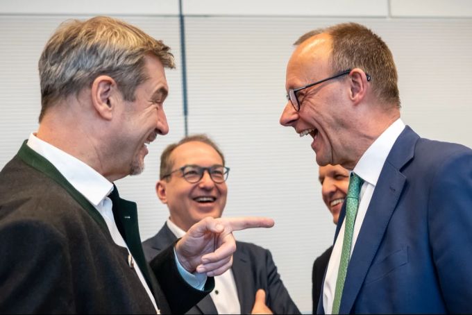 Merz Söder Sondersitzung