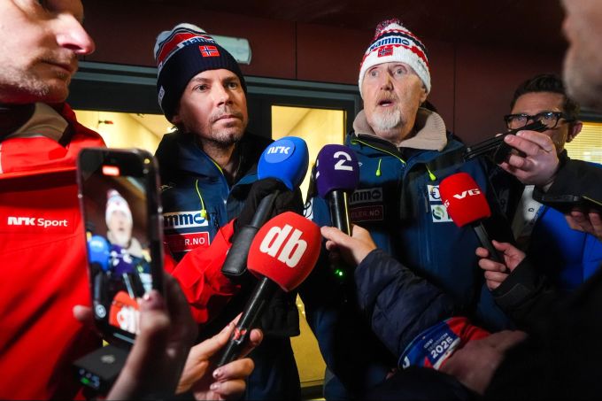 Trainer Magnus Brevig (rechts) wird gesperrt. Magnus Brevig