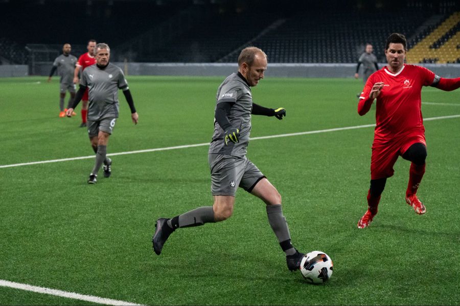 Trotz eines sehr ausgeglichenen Spiels holte sich der FC AMAG letztlich den Sieg.