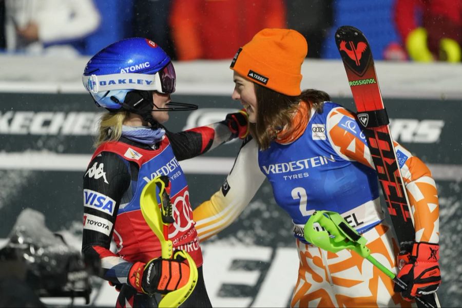 Mikaela Shiffrin Petra Vlhova