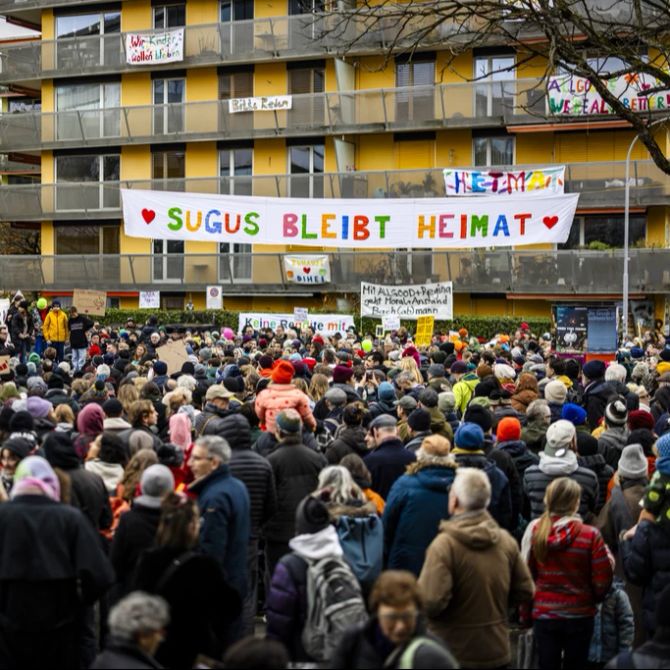 Der Sugus-Rauswurf löste grosse Proteste aus.