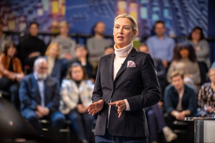 Alice Weidel will für die AfD in die Bundesregierung einziehen.