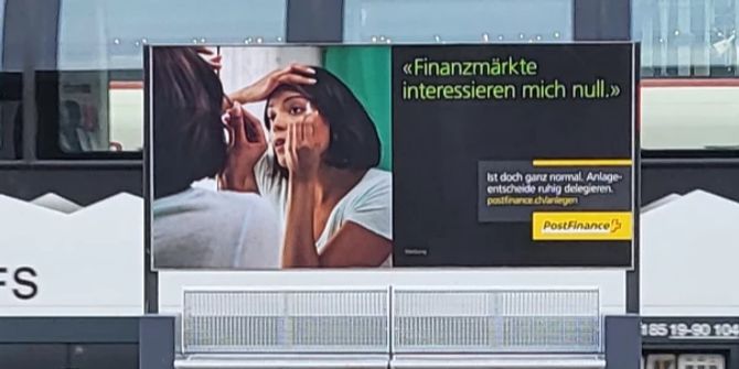 Werbung Postfinance