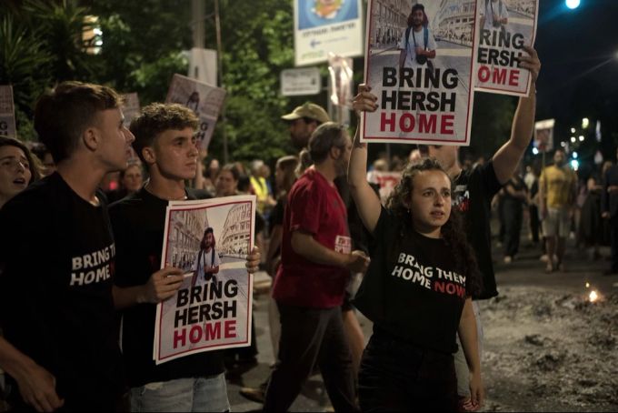 Immer wieder wird in Israel für ein Geisel-Abkommen protestiert. Hamas
