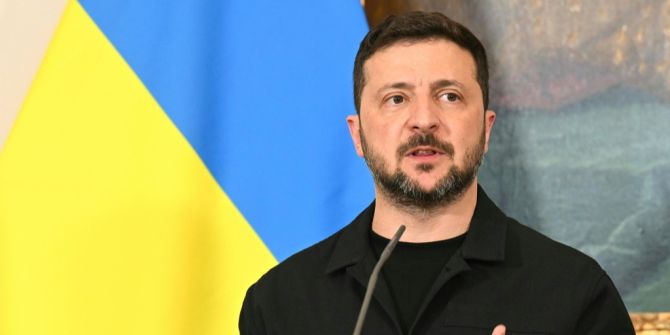ukrainische Präsident Wolodymyr Selenskyj