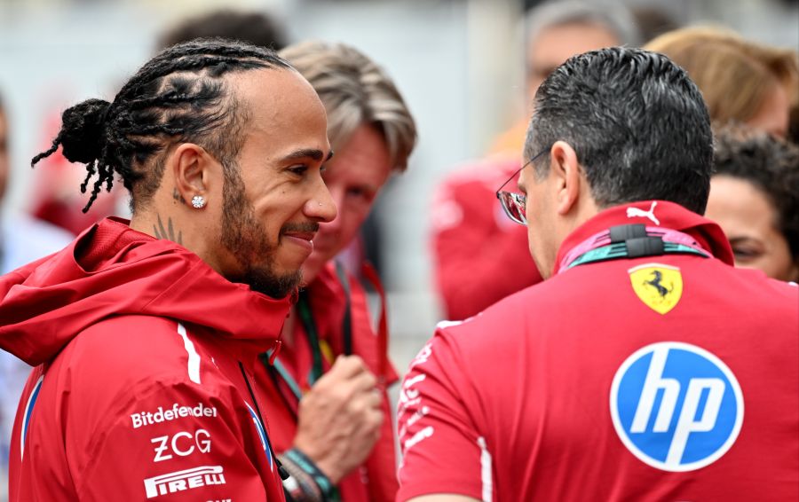 Lewis Hamilton Ferrari