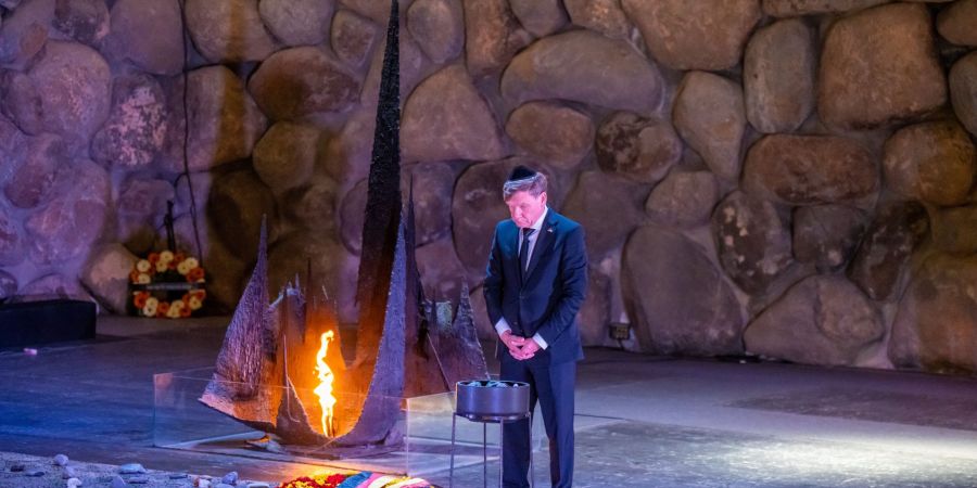 Der CDU-Politiker Wadephul gedachte in Yad Vashem der von Nazi-Deutschland ermordeten sechs Millionen Jüdinnen und Juden.