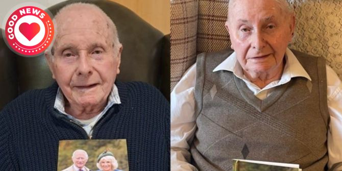 Identische Zwillinge 100. Geburtstag