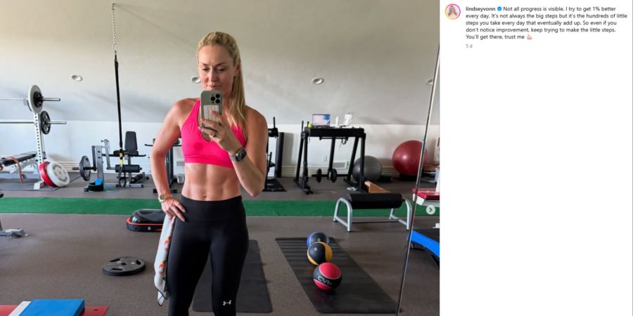 Lindsey Vonn Training