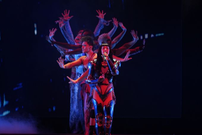 Katy Perry bei einem Konzert in Mexiko. katy perry