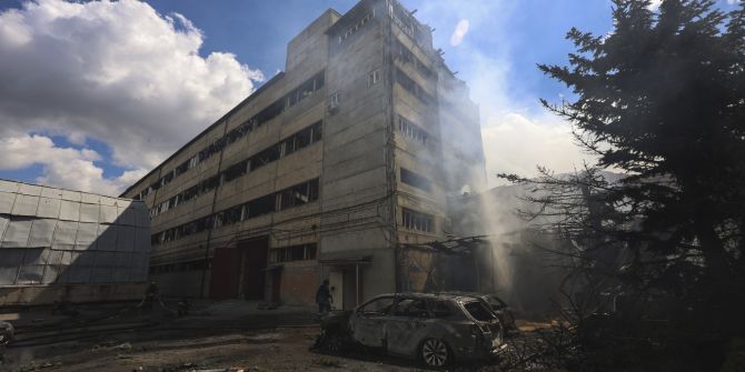 Bombenangriff auf Charkiw
