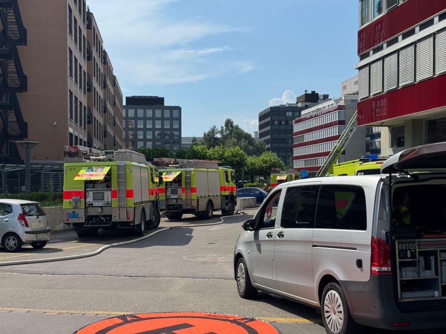 Zürich-Altstetten Brand