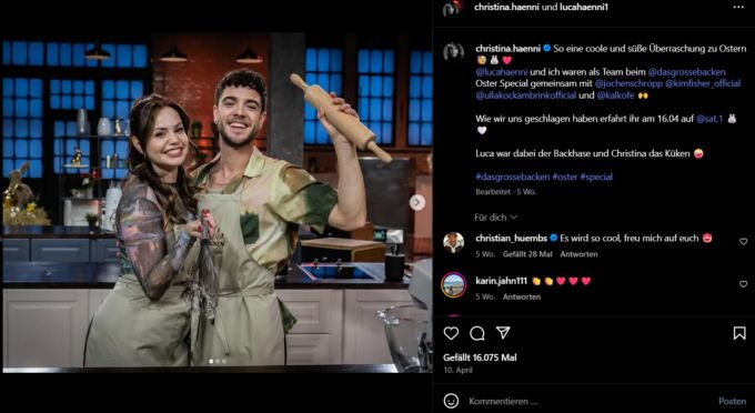 Fans von Christina und Luca Hänni können sich auf neue Podcast-Folgen im September freuen. Christina und Luca Hänni