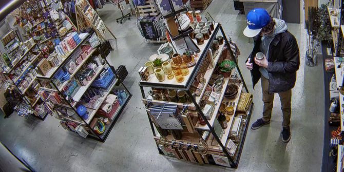 Ladendiebstähle Geschäft Ladendieb