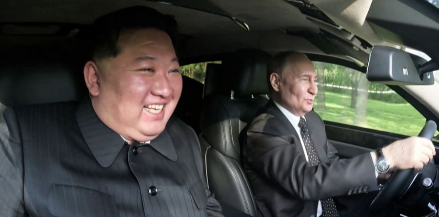 Kim Jong Un unterstützt Wladimir Putin dabei mit 30'000 nordkoreanischen Soldaten. (Symbolbild)