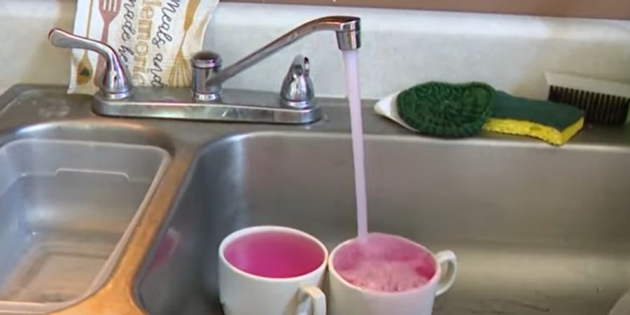 Wasser pink