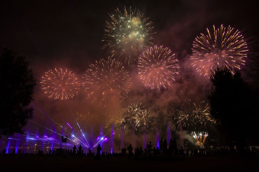 Am 1. August wird wieder Feuerwerk abgelassen.