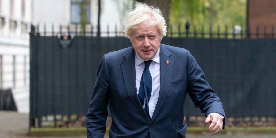 Boris Johnson hat sein Mandat im Unterhaus und als Premierminister von Grossbritannien vor etwa einem Jahr niedergelegt.