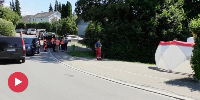Tödlicher Unfall - Kind (†5) in Uetikon am See von Auto überfahren