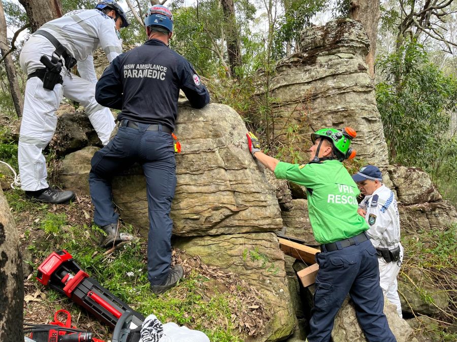 Nach sieben Stunden konnte Matilda Campbell schliesslich befreit werden.