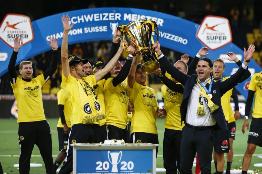 Mit YB holt Gerardo Seoane drei Meistertitel und einen Cupsieg.