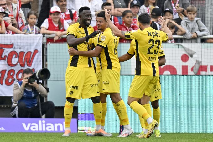 Silvere Ganvoula (links) trifft in dieser Saison regelmässig. YB