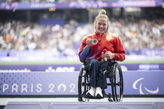 Catherine Debrunner wird dreimal Gold von den Paralympics nach Hause bringen. Paralympics