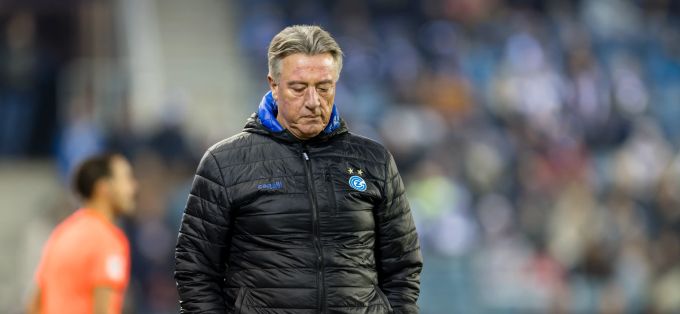 GC-Trainer Marco Schällibaum während dem Spiel gegen Luzern. Marco Schällibaum GC