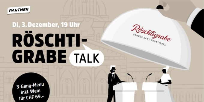 Partner - «Röschtigrabe-Talk» über Staatsausgaben und Werbeverbote