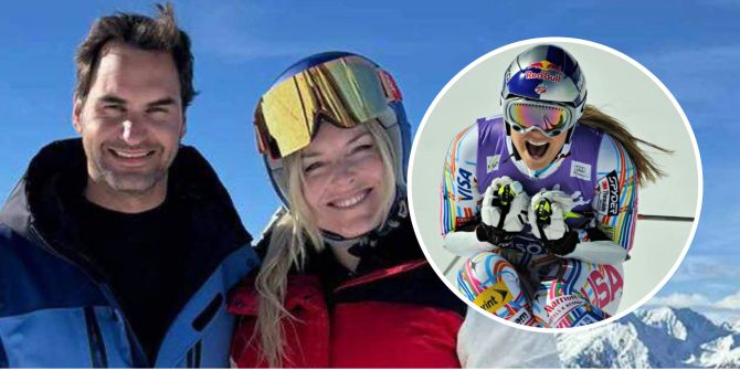 Lindsey vonn roger federer