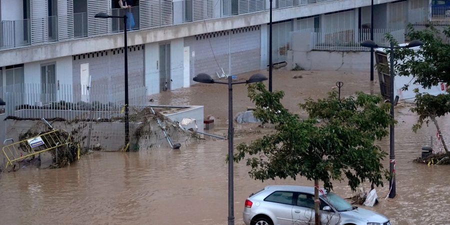 Unwetter in Spanien