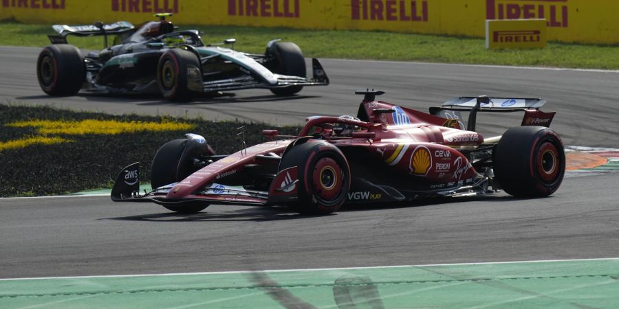 Leclerc Ferrari Formel 1