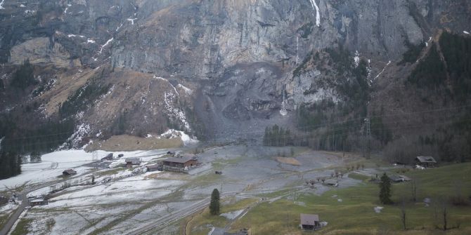 Felssturz Kandersteg