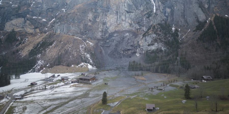 Felssturz Kandersteg