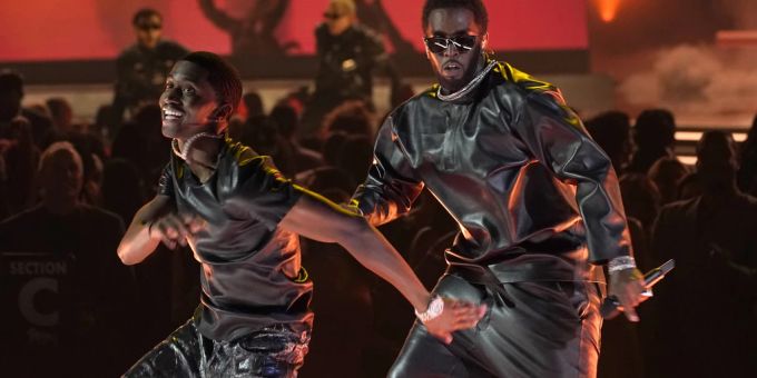 Christian Combs mit seinem Vater Sean «Diddy» Combs bei einem gemeinsamen Auftritt. Diddy