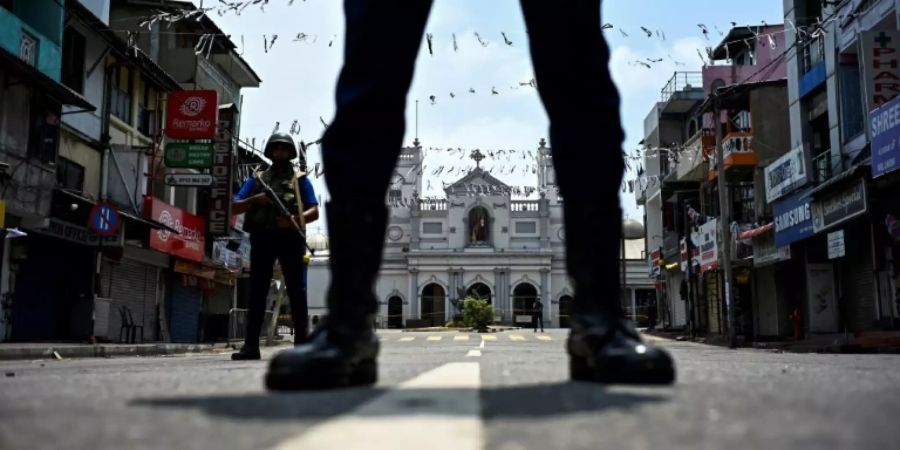 Soldaten in Colombo