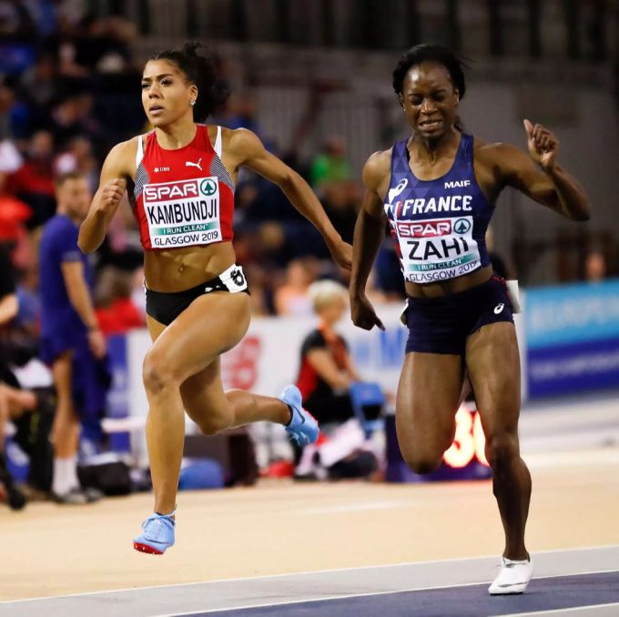 Mujinga Kambundji verpasst über 60 Meter eine Medaille. Mujinga Kambundji