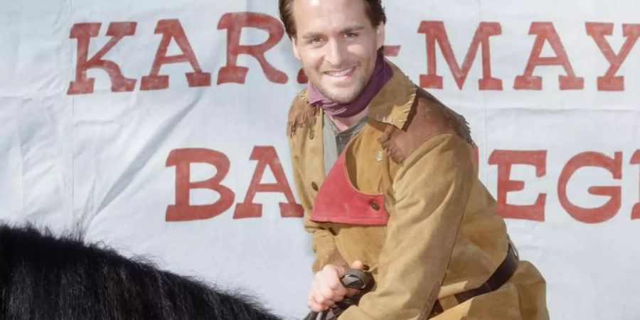 Alexander Klaws ist der neue Winnetou bei den Karl-May-Spielen in Bad Segeberg. Foto: Markus Scholz