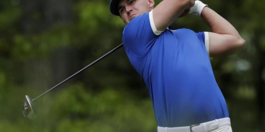 Führt vor der Finalrunde der PGA Championship mit sieben Schlägen: Brooks Koepka. Foto: Julio Cortez/AP