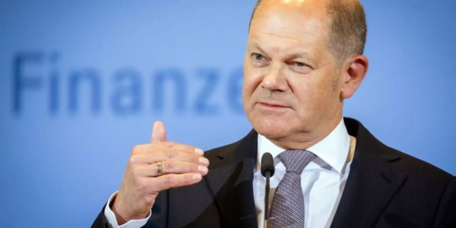Bundesfinanzminister Olaf Scholz