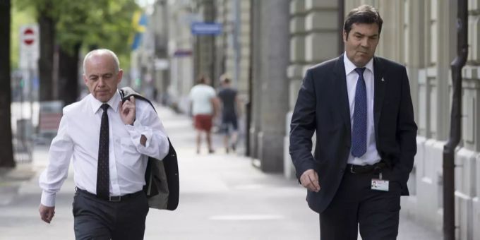 Peter Minder ist als Kommunikationschef seit Jahren einer der engsten Vertrauten von Bundespräsident Ueli Maurer. Ueli Maurer Peter Minder