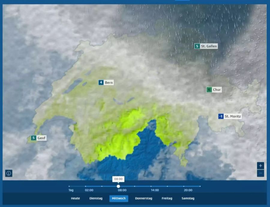 wetter Mittwoch