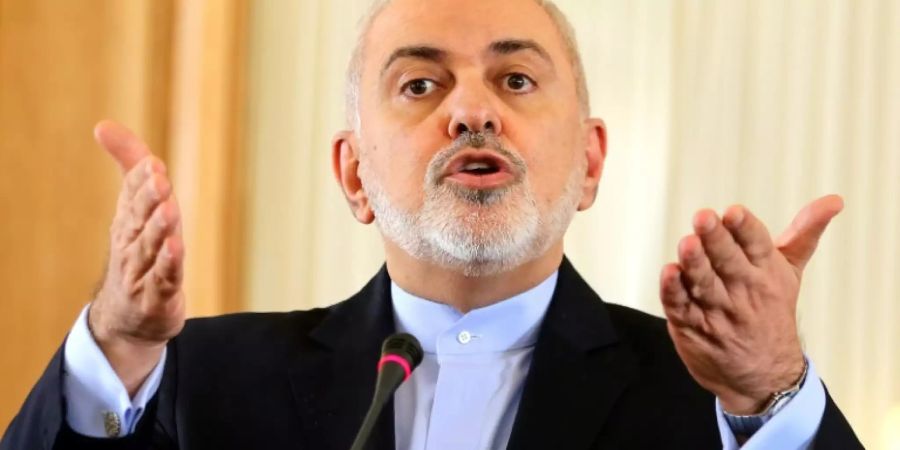 Irans Aussenminister Sarif erklärt seinen Rücktritt