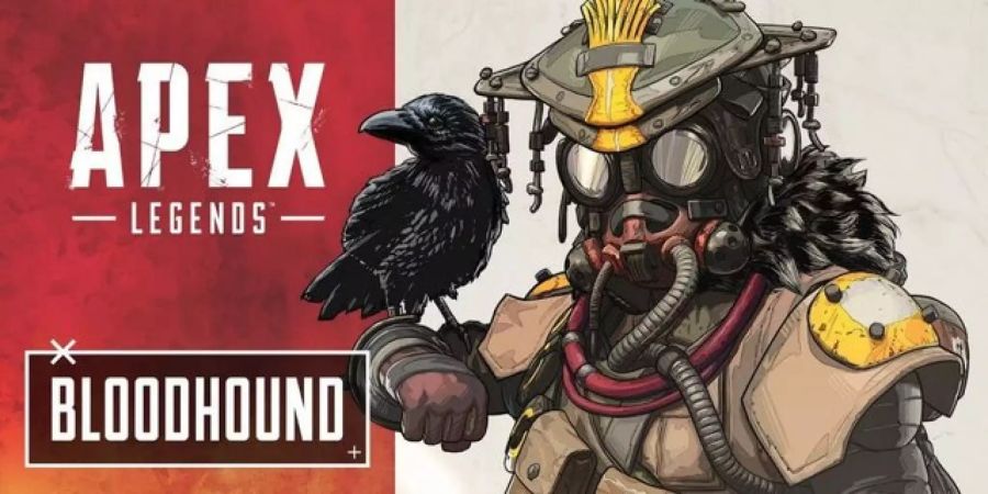 Bloodhound aus Apex Legends.